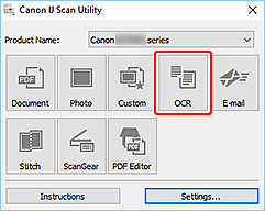 figure: IJ Scan Utility
